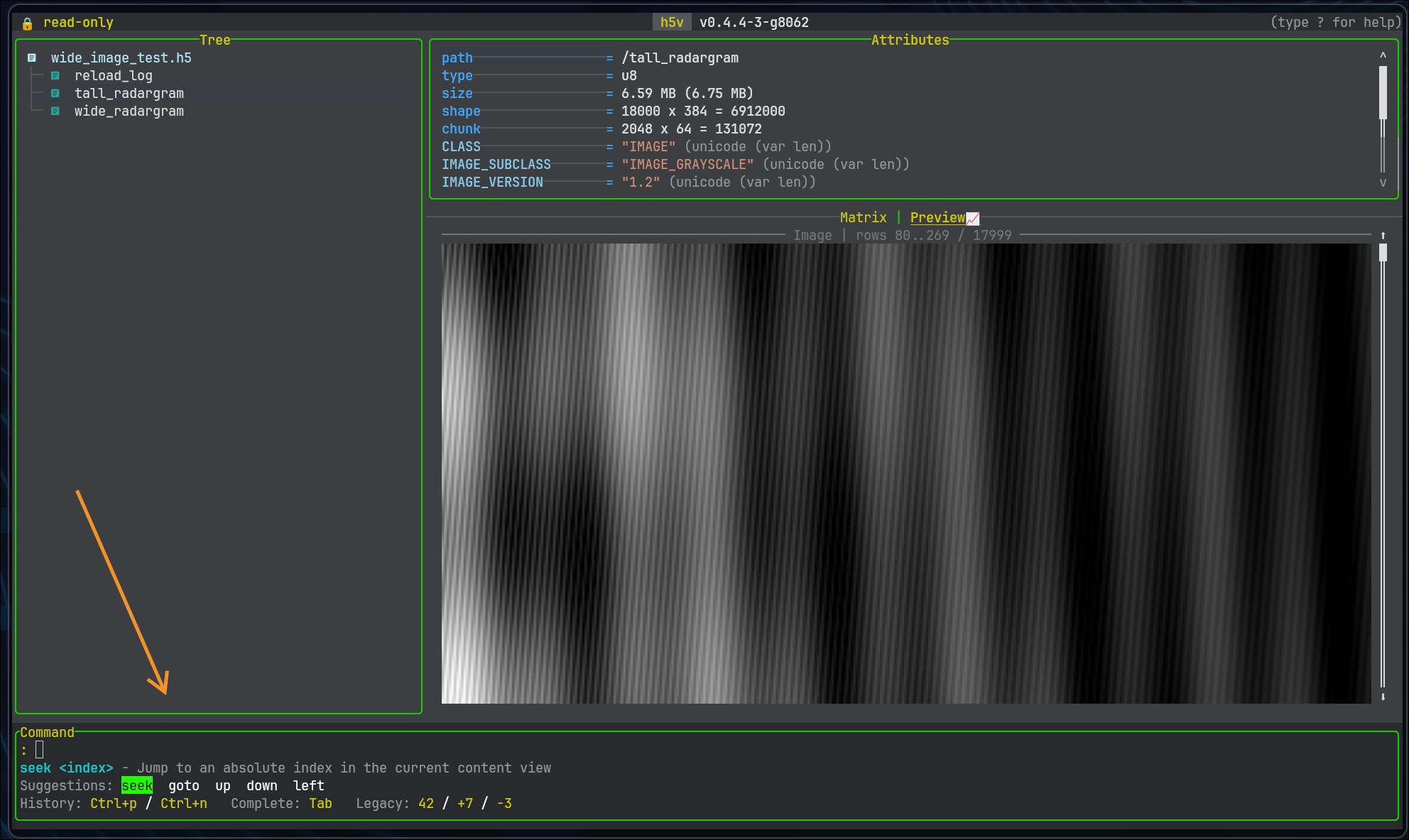 Command minibuffer